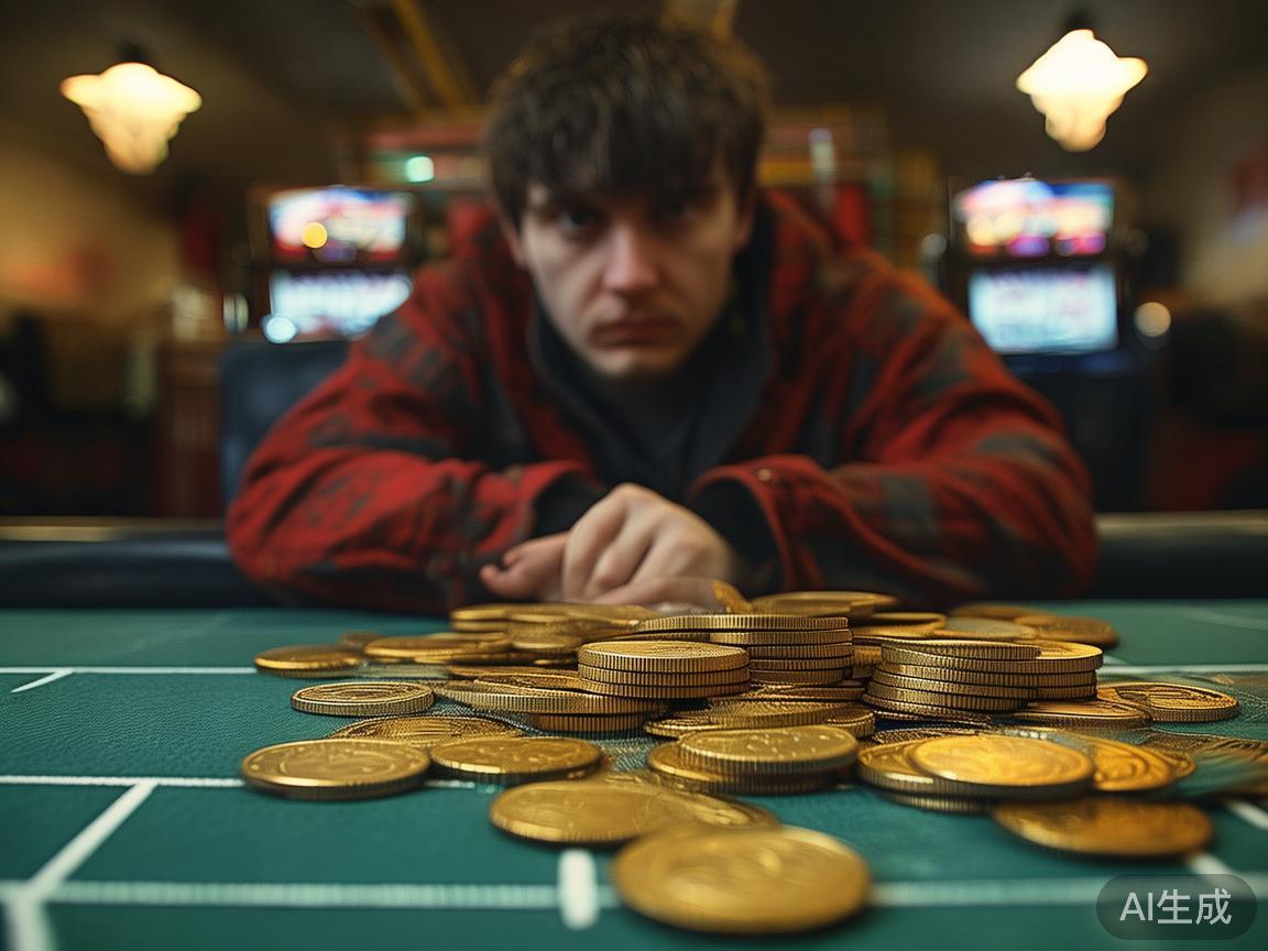 输钱是任何赌博游戏中难以避免的部分，原因可能包括运