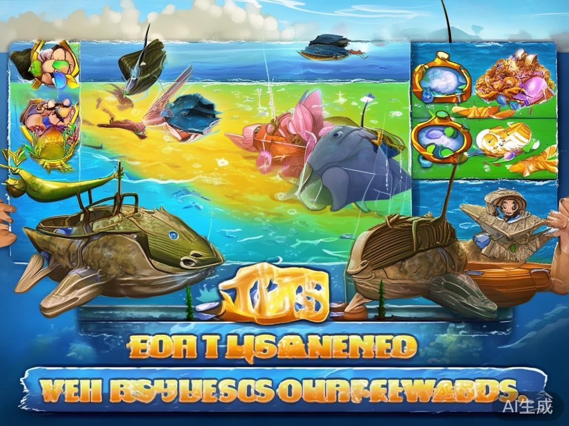 丰富多样的捕鱼任务与奖励机制：最新版本新增多种任务